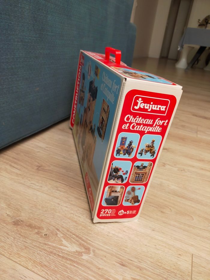 Château fort et catapulte Jeujura neuf - photo numéro 3