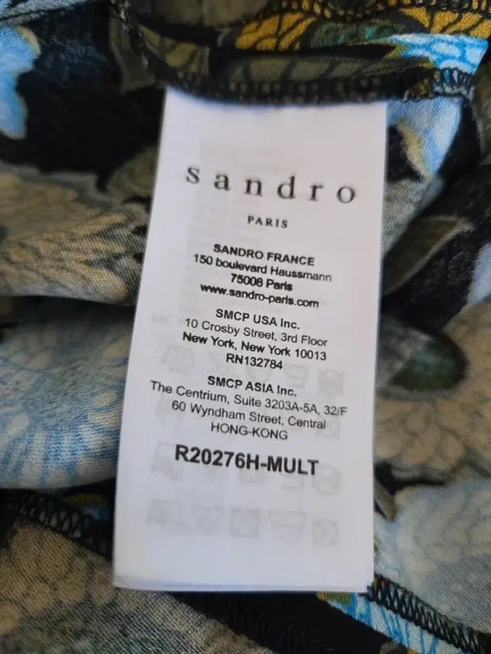 Robe à motif sandro - photo numéro 8