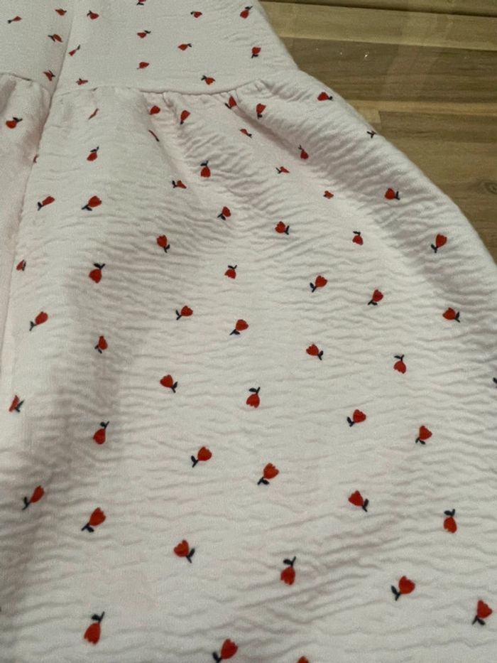 Robe rose pale avec motif rose 18 mois Kiabi - photo numéro 7