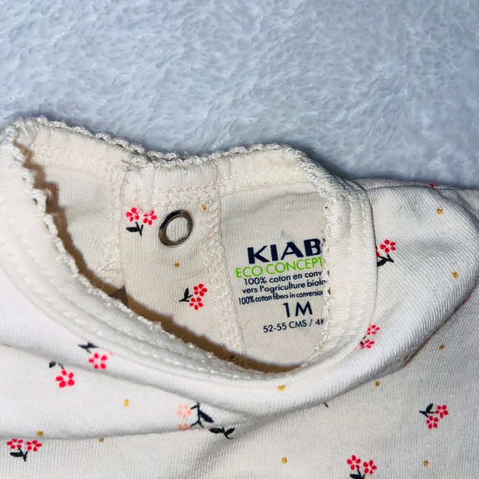 Très joli ensemble body et pyjama léger - TAO/Kiabi - 1 mois 🌺 - photo numéro 4