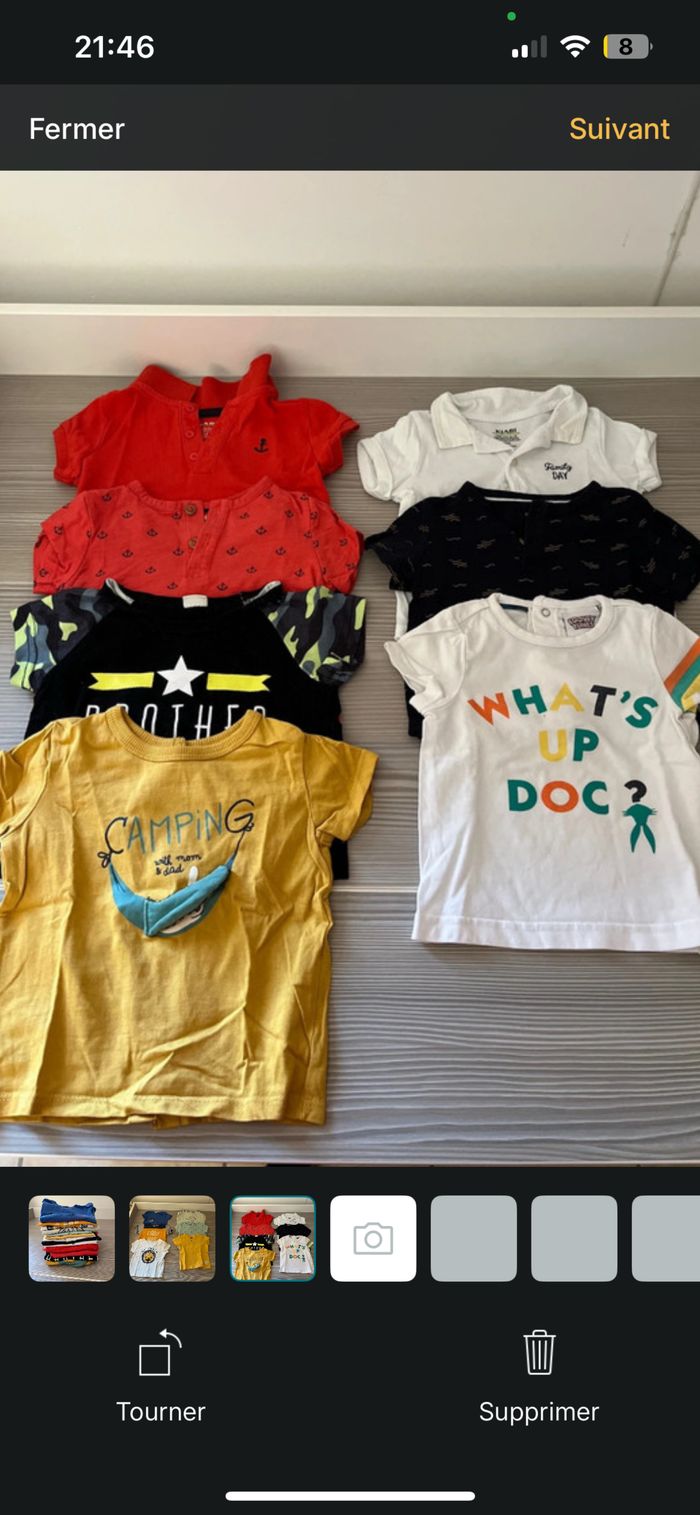 T-shirt 6 mois - photo numéro 3