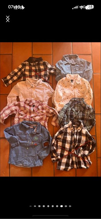 Lot vêtements garçon 2 ans