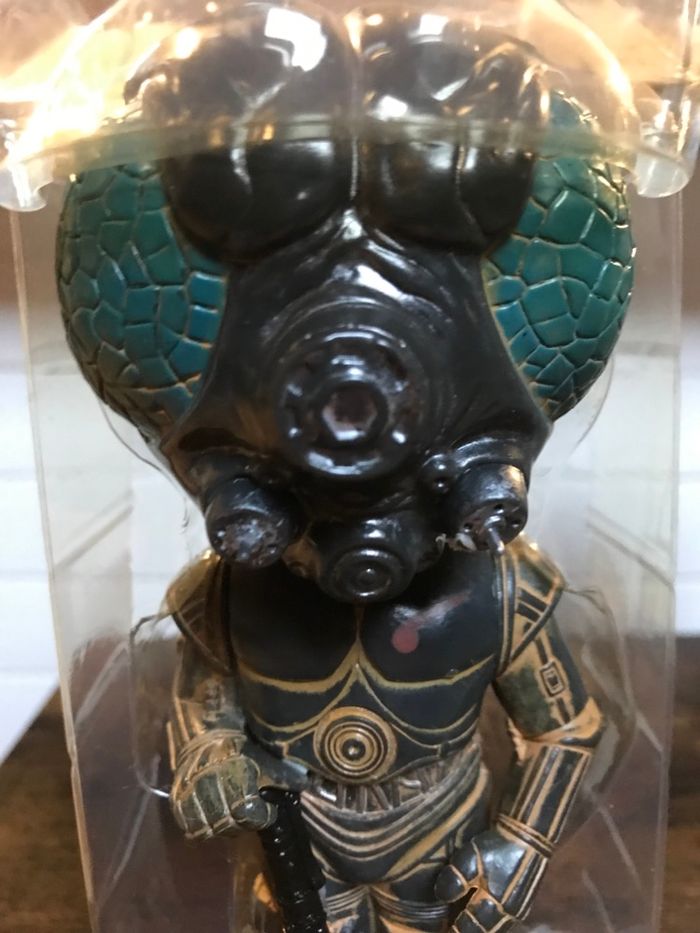 Figurine Funko Star Wars 4-Lom Bobblehead 2008 collection - photo numéro 4