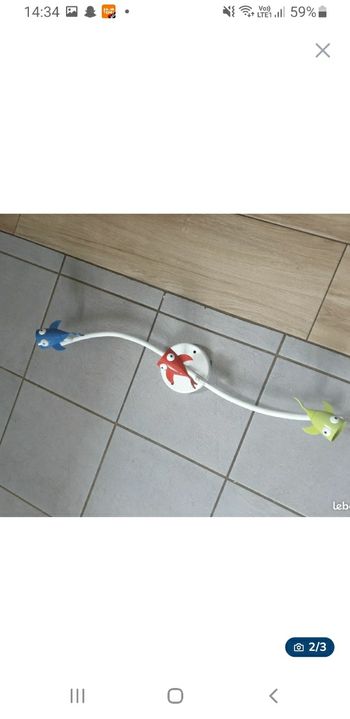 Luminaire enfants poissons