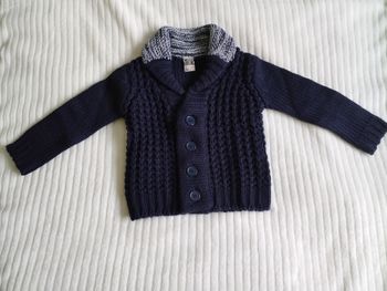 Gilet bleu marine