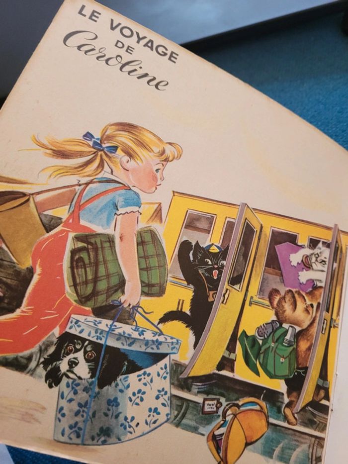 Livre disque ancien Le Voyage de Caroline Le petit ménestrel Disques Adès Pierre Probst collection - photo numéro 3