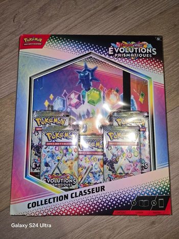Pokemon coffret classeur evolutions prismatiques 8.5 