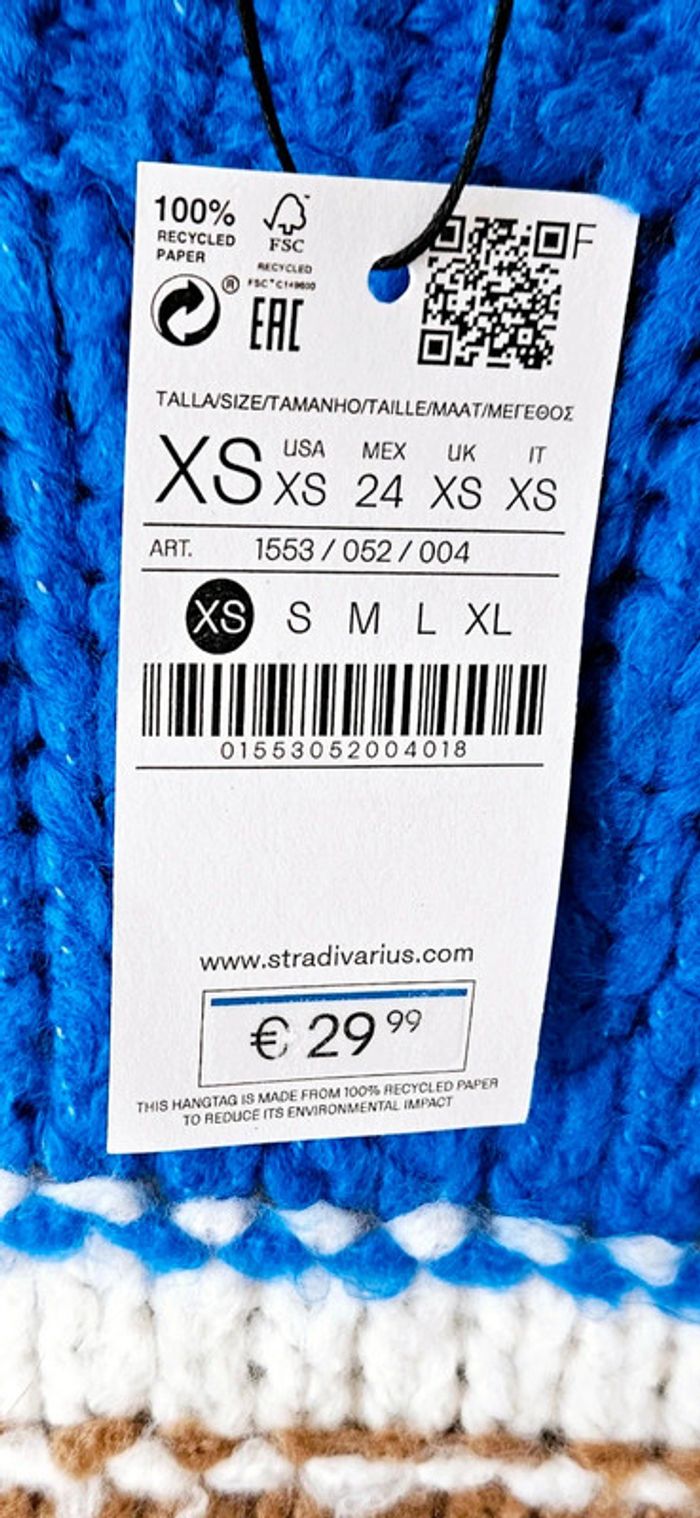 Pull Stradivarius Taille XS - photo numéro 2