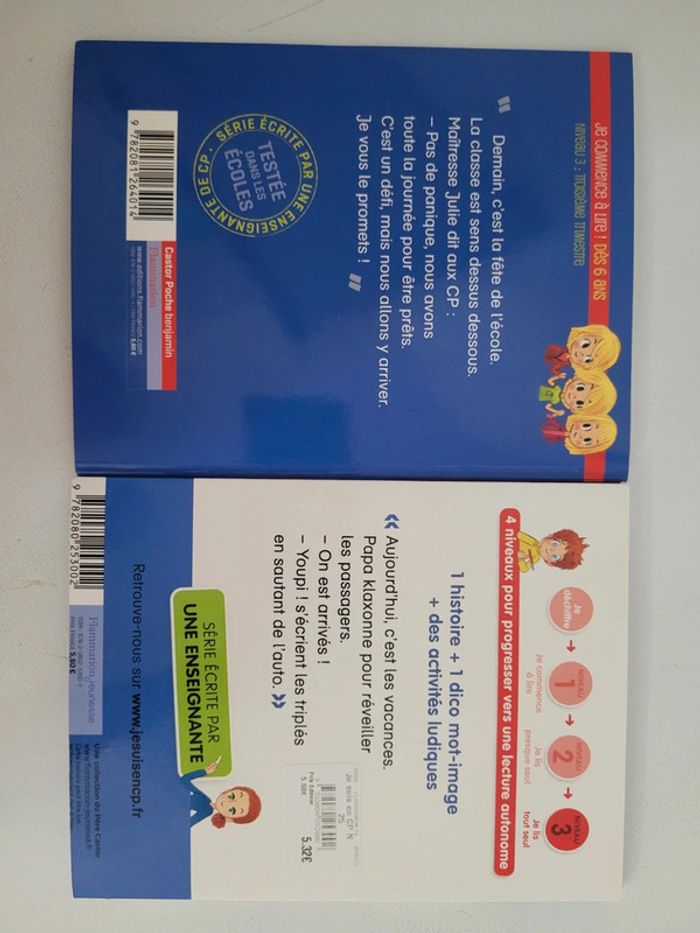 Lot 2 livres je suis en CP niveau 3 - photo numéro 2