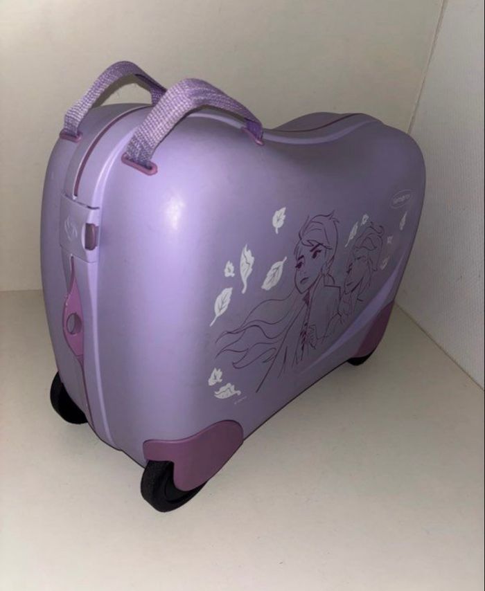 VALISE SAMSONITE ENFANT REINE DES NEIGE 100€ PRIX MAGASIN - photo numéro 9