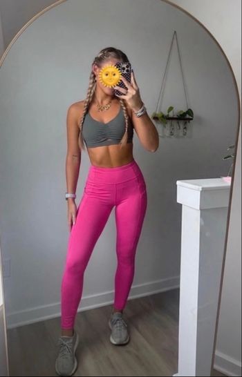 Legging de sport fushia 