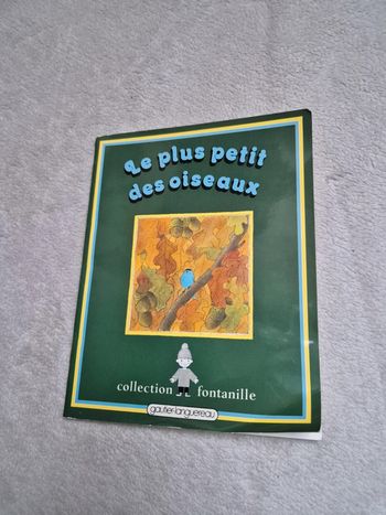 Livre enfant le plus petit des oiseaux vintage