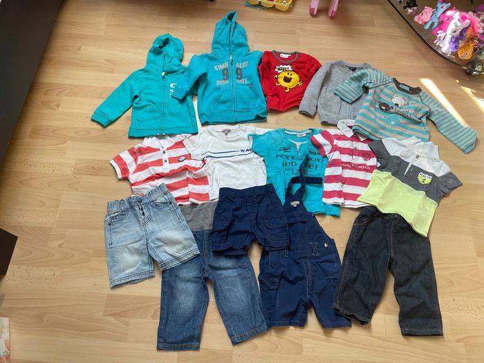 Lot vêtements 1 an garçon printemps été