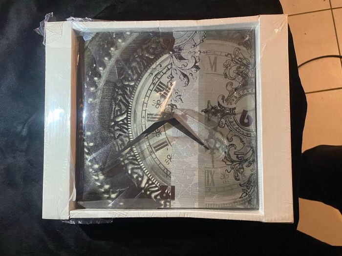 Horloge murale neuf tableau vintage — design baroque - photo numéro 8