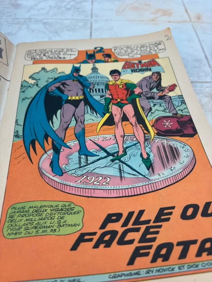 Bande dessinée Batman – Sagedition – Décembre-Janvier 1976 (N°5) - photo numéro 3