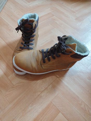 Chaussures montantes homme camel 44