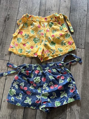 2 shorts couleur passer