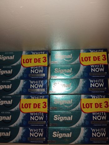 Dentifrice signal