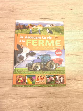Livre je découvre la vie de la ferme