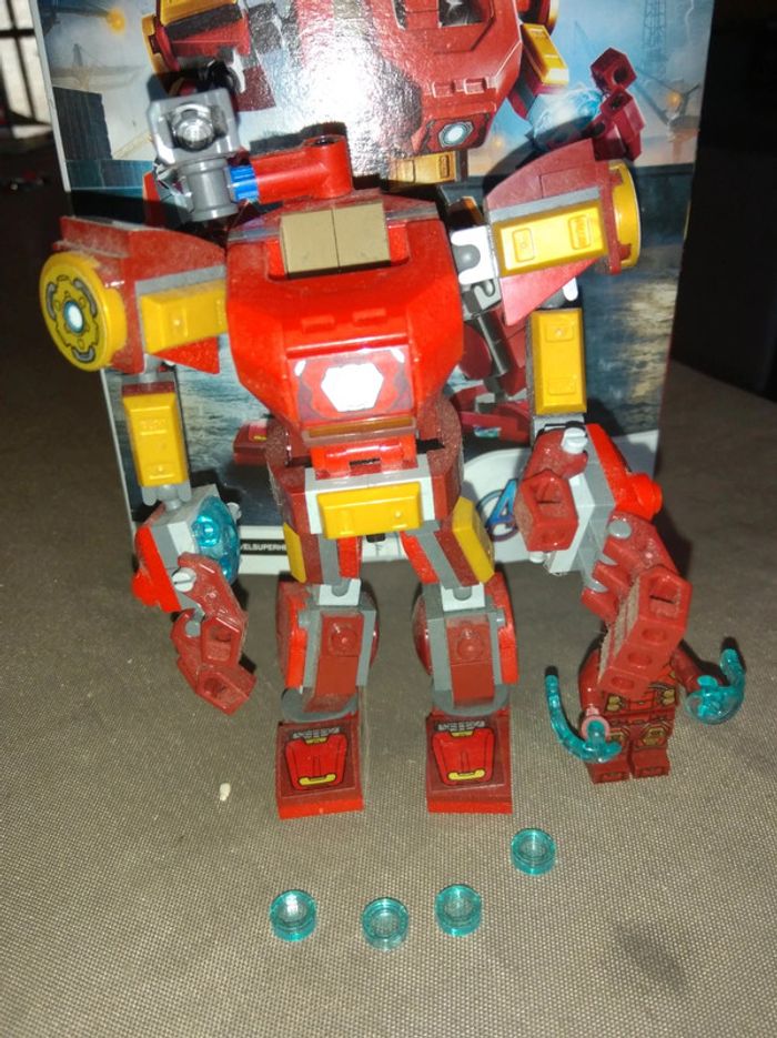 Robot iron Man Lego 76140 - photo numéro 5