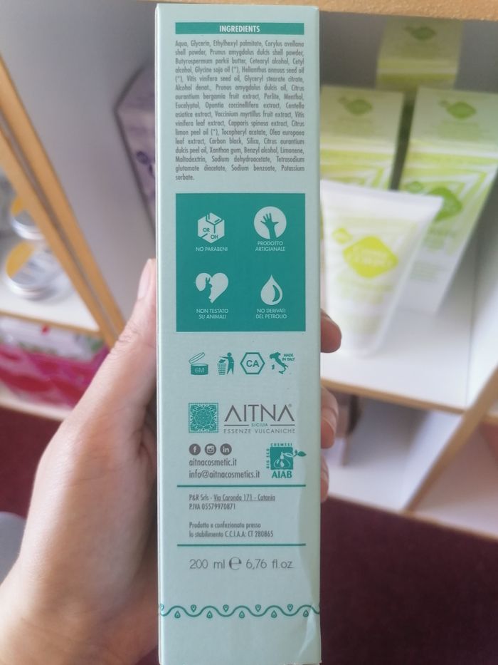 Gommage corps anti-cellulite à base d’ingrédients naturels - Label AIAB - Aitna Essenze Vulcaniche - photo numéro 2