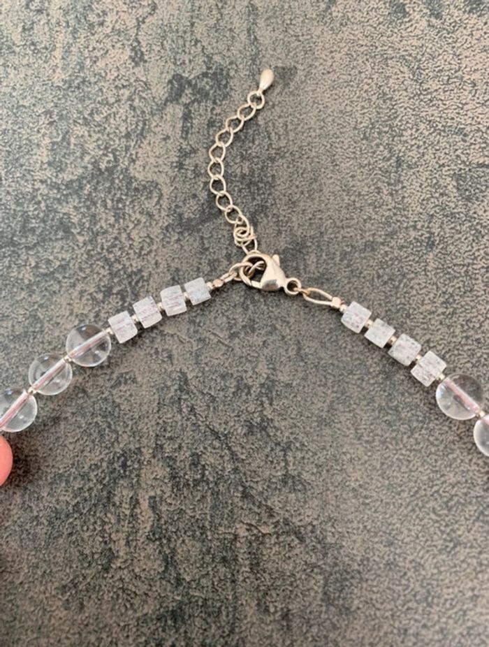 Collier perles d’eau et ormeaux - photo numéro 5