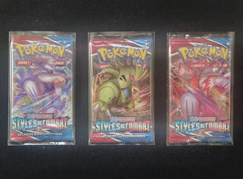 3 Boosters Pokémon Styles de Combat 🇫🇷 
