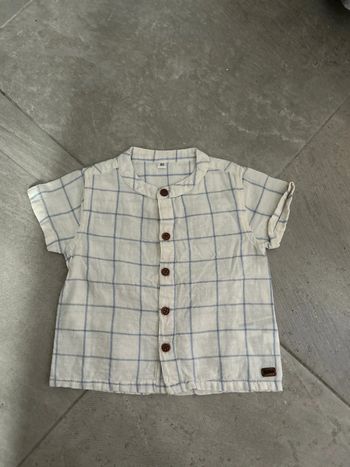 Chemise carreaux 18 mois