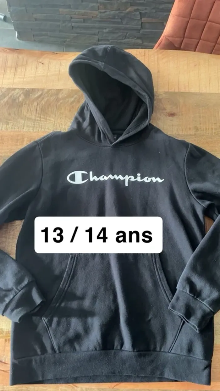 Sweat Champion 13/14 ans