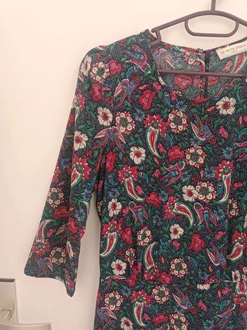 Robe à fleurs manches 3/4 La Petite Étoile Taille 36 (1) En très bon état