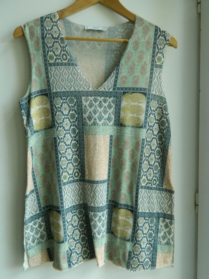 T shirt sans manches T S "Mango"