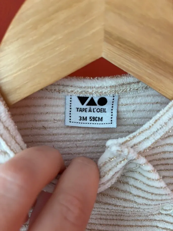 Pyjama tape à l’œil taille 3 mois - photo numéro 5