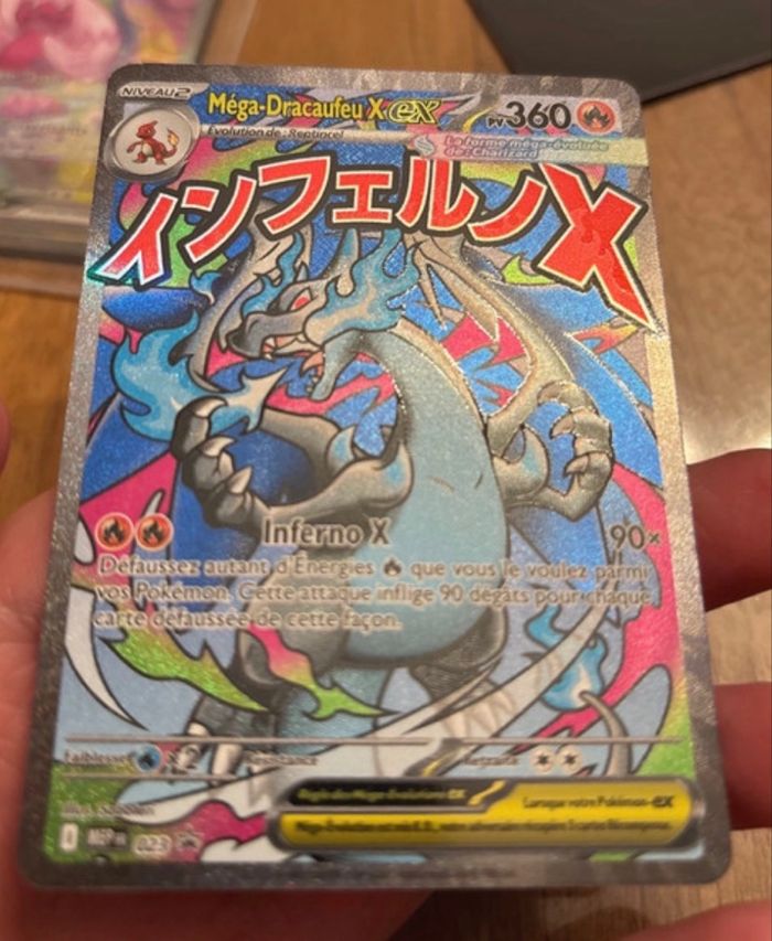 Méga Dracaufeu X ex Pokémon Mint - photo numéro 2