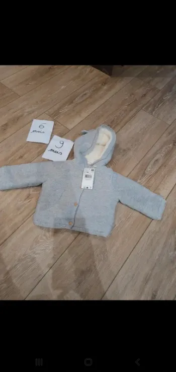 Manteau Molletonné mango neuf