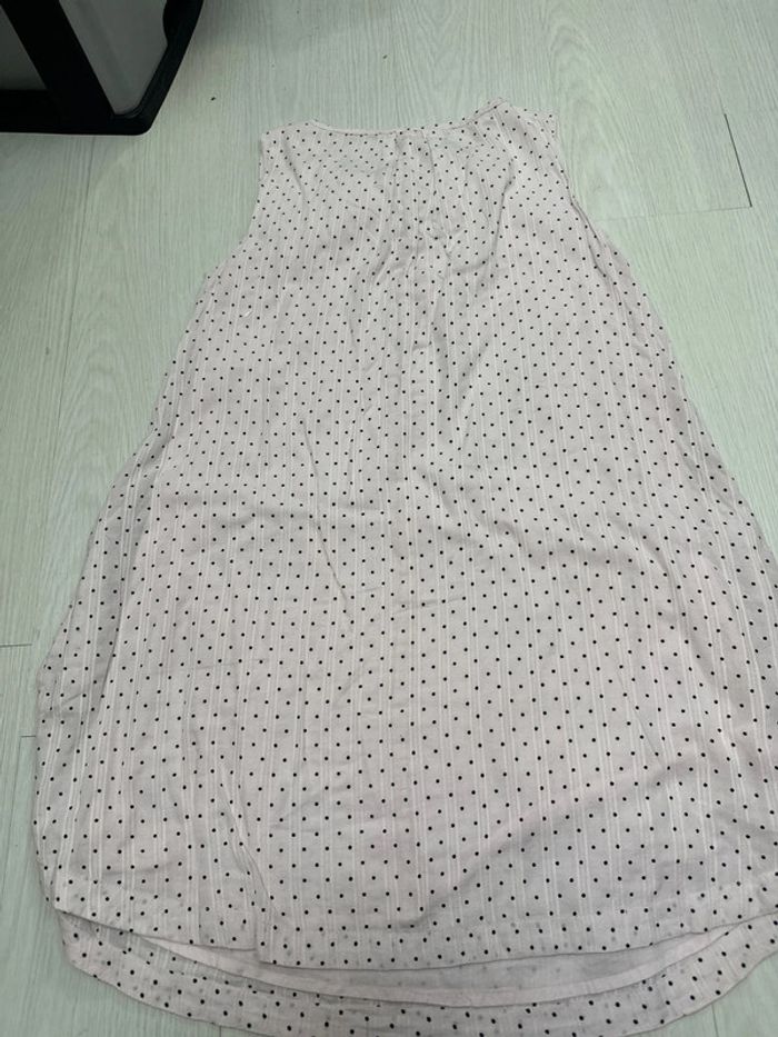 Robe rose pale Point noir, Lisa Rose, 10 ans. - photo numéro 4