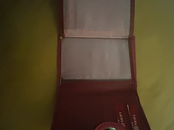 Porte feuille lauravalle cuir produit neuf - photo numéro 4