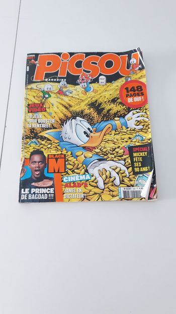 A donner dans un lot :Picsou magazine