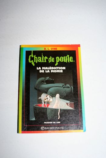 Chair de poule n°1 La Malédiction de la momie de R.L.Stine, Bayard