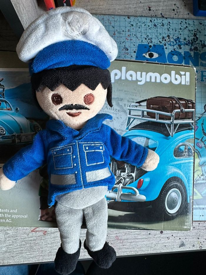 Peluche playmobile police