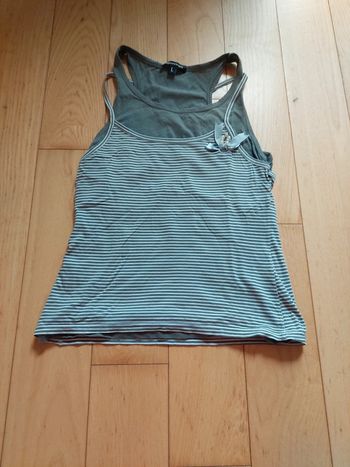 Top effet superposé taille L