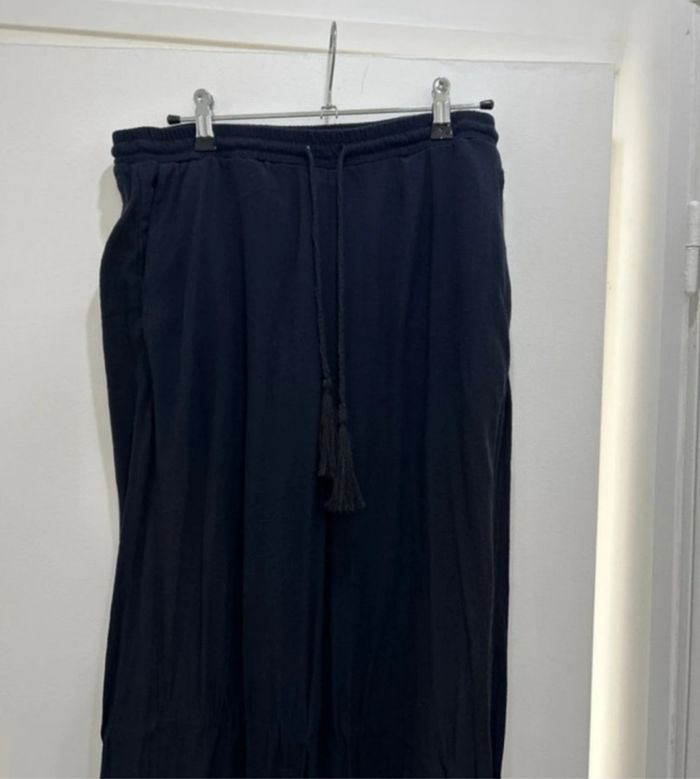 Pantalon jambes larges Noir taille S - photo numéro 3