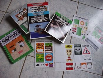 Mineworld: Guide non officiel et indépendant, manuels de construction Minecraft  Boîte métal