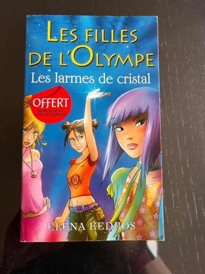 Les filles de l’olympe les larmes de cristal