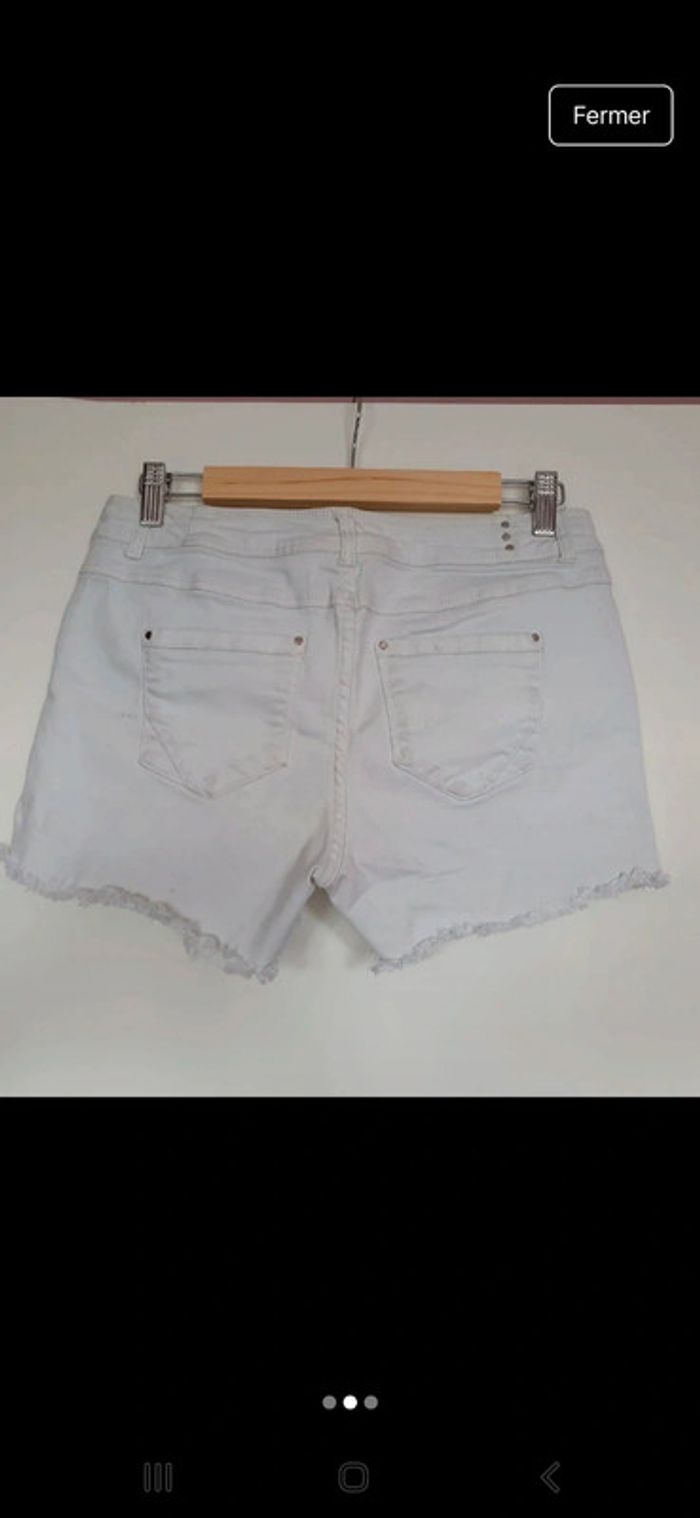 Short blanc - photo numéro 2