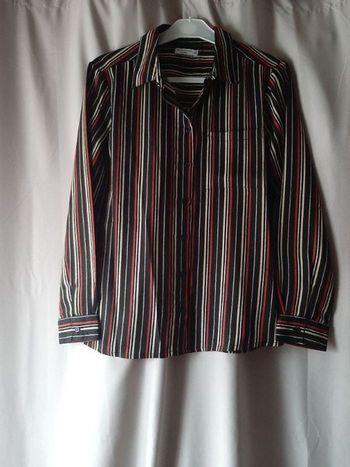 Chemise à rayures fashion private company neuf