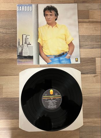Vinyle 33 tours-Michel Sardou-Chanteur de jazz