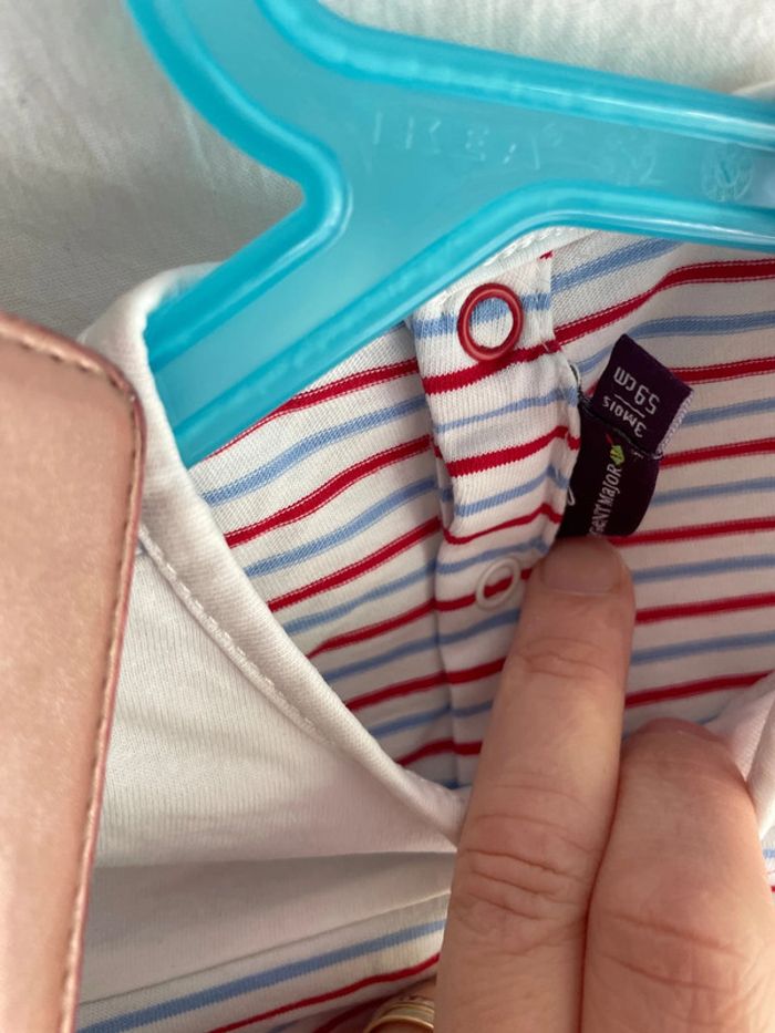 T-shirt 3 mois sergent major - photo numéro 3