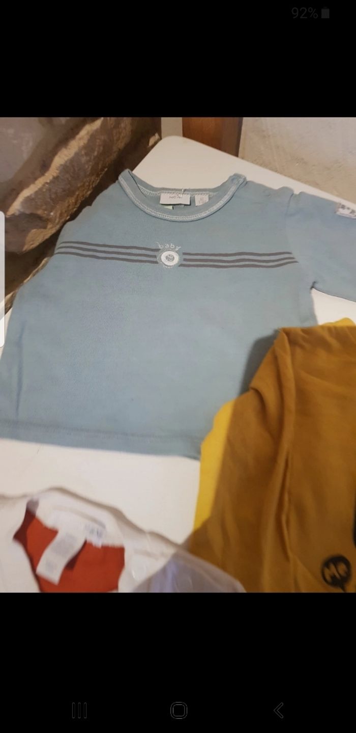 Lot de 3 t.shirts bébé taille 3 mois - photo numéro 4