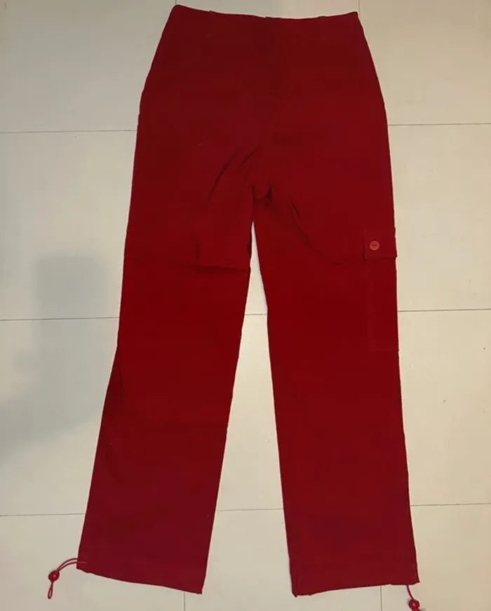 Jean rouge Camaïeu T36 neuf - photo numéro 7