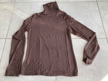 Sous pull col roulé marron promod T2